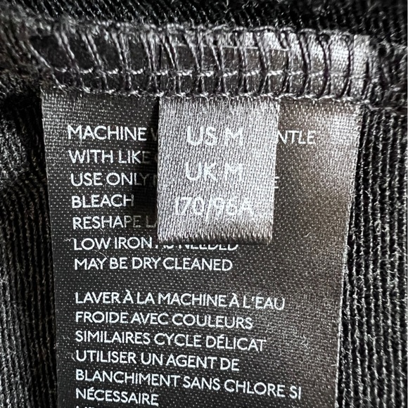 Anthropologie Grey Column Boat Neck Midi Dress Size Medium M - Picture 8 of 12